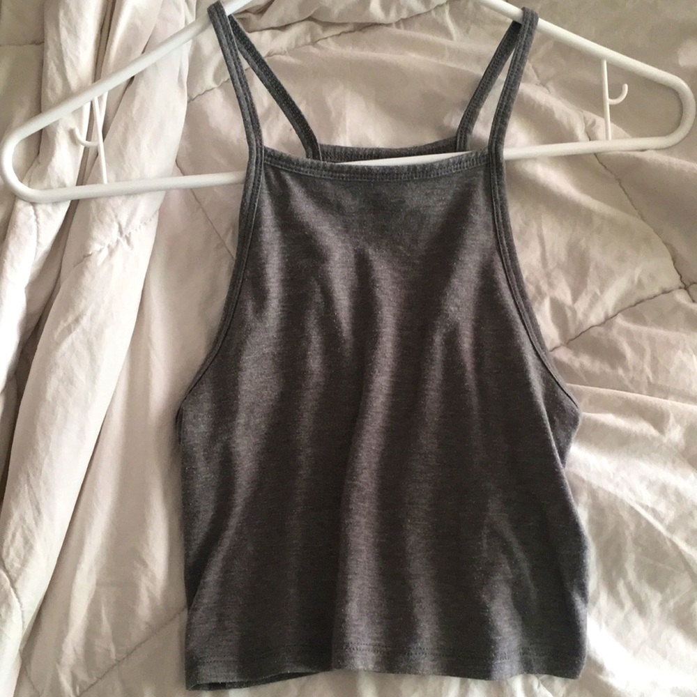 H&M XS basic grey tank top